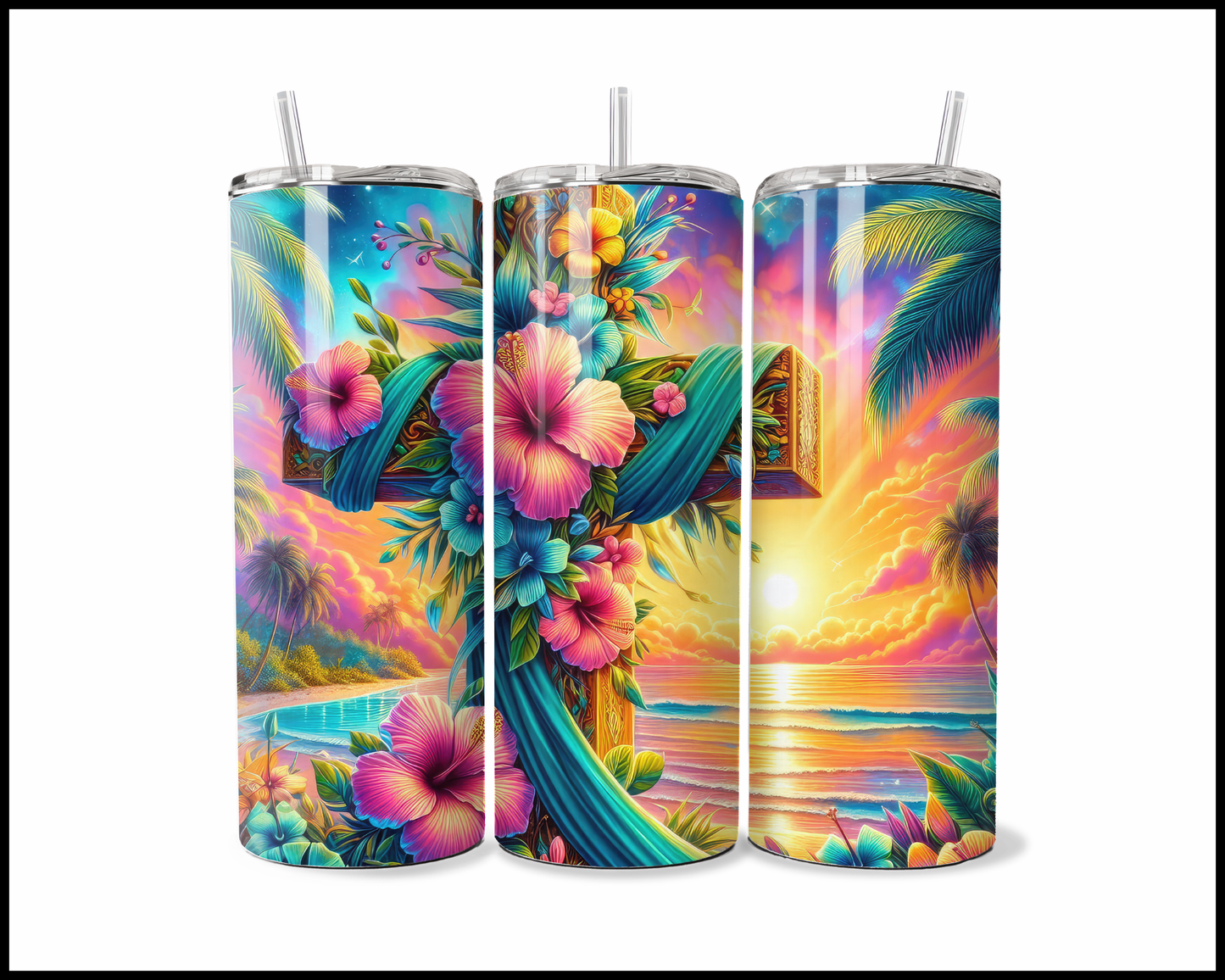 Heavenly Ocean Breeze Tumbler (3767)