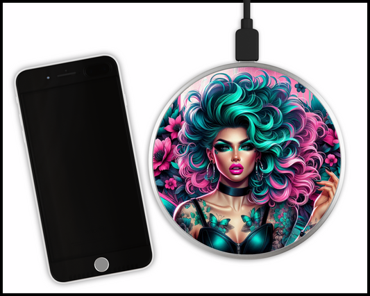 Sexy Bad Ars@ Sublimated Wireless Phone Charger (187)