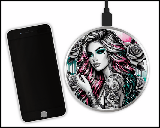 Sexy Bad Ars@ Sublimated Wireless Phone Charger (253)