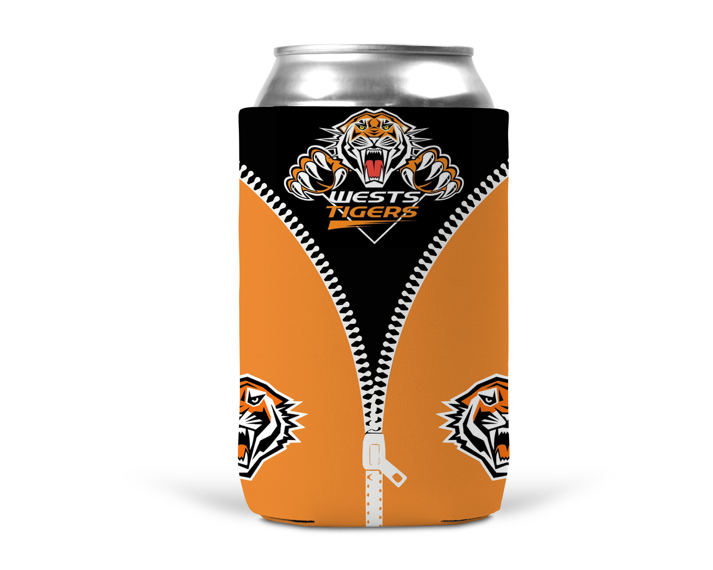 Wests Tigers Neoprene Can/Bottle Cooler