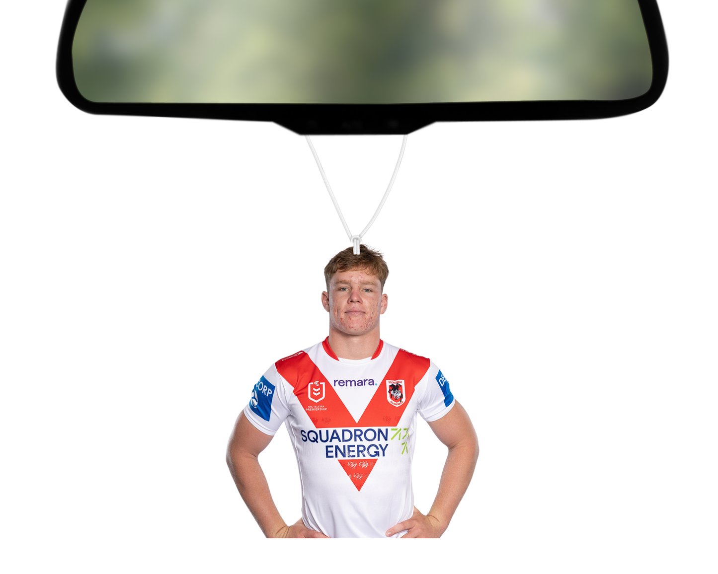 2026 Team Photo - Hamish Stewart Air Freshener
