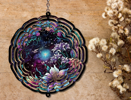 Floral Wind Spinner (253)