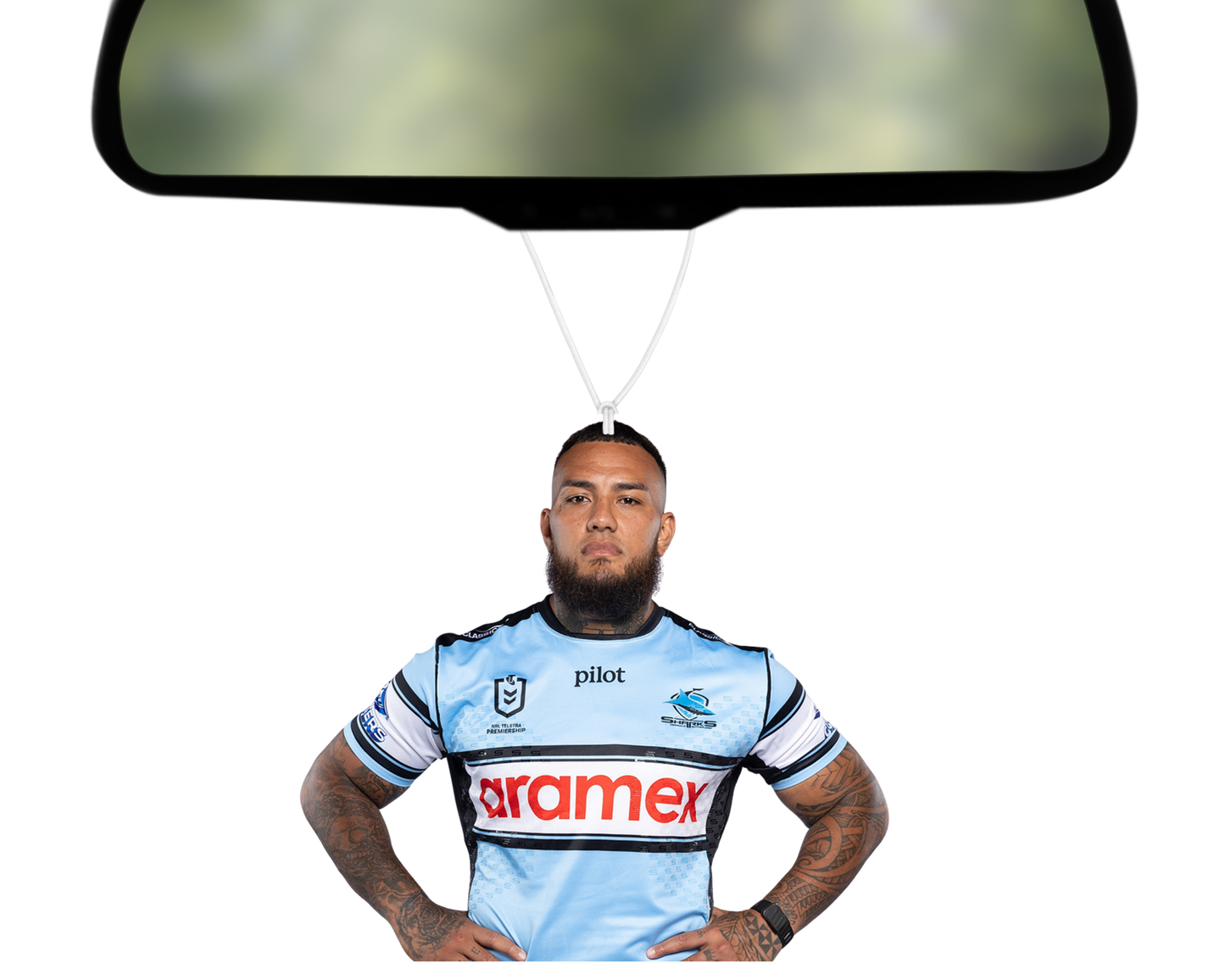 2026 Team Photo - Addin Fonua-Blake Car Air Freshener