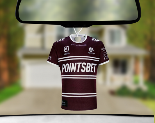 Manly Sea Eagles Jersey Car Air Freshener