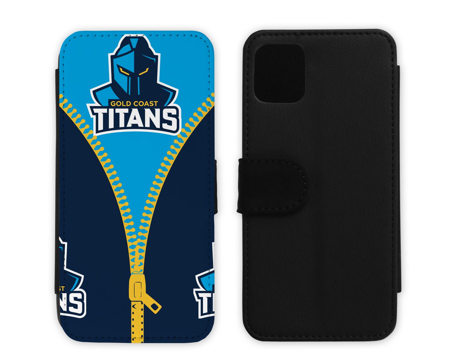 Gold Coast Titans Leather Flip Case (Many Models Available)