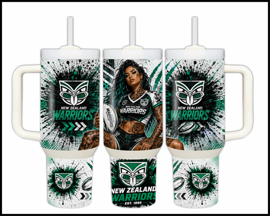 Big Guzzler New Zealand Warriors Stainless Steel Tumbler (935)