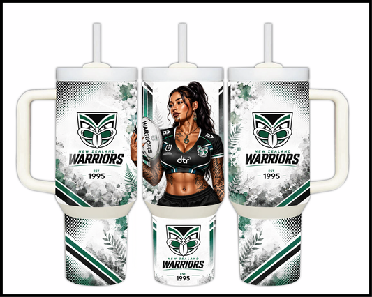 Big Guzzler New Zealand Warriors Stainless Steel Tumbler (954)