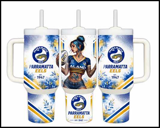 Big Guzzler Parramatta Eels Stainless Steel Tumbler (956)