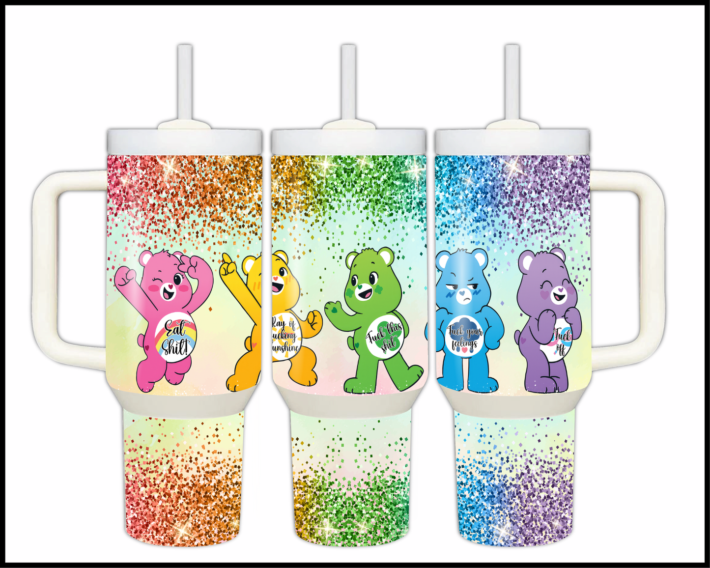 Sweet but Salty Big Guzzler 40oz Stainless Steel Tumbler (011)