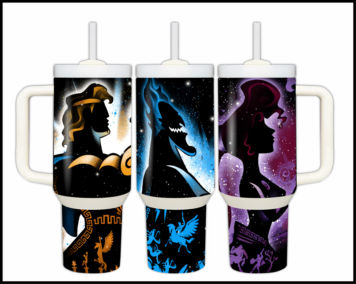 Fairytale Fluids Glow Stainless Steel Big 40oz Tumbler (017)