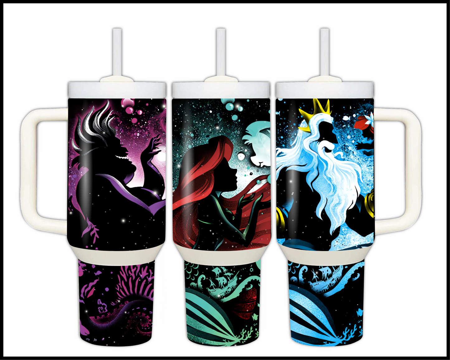 Fairytale Fluids Glow Stainless Steel Big 40oz Tumbler (021)