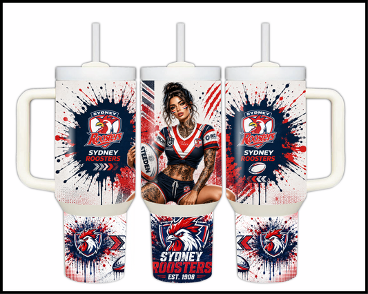 Big Guzzler Sydney Roosters Stainless Steel Tumbler (928)