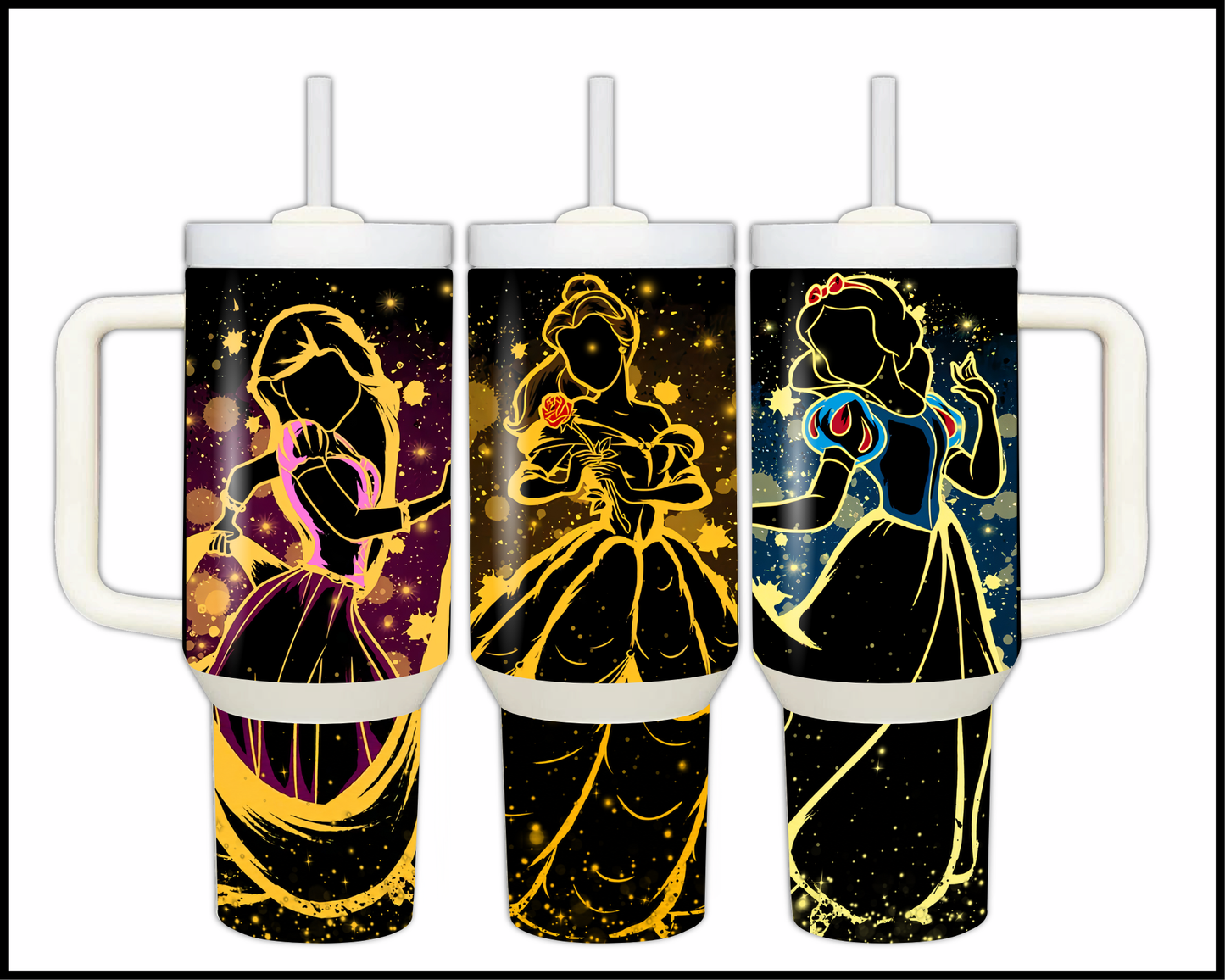 Fairytale Fluids Glow Stainless Steel Big 40oz Tumbler (025)