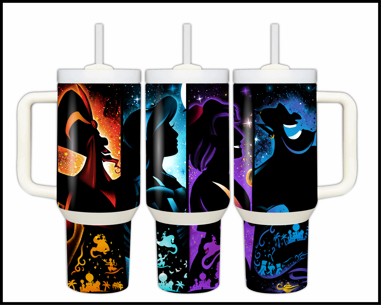 Fairytale Fluids Glow Stainless Steel Big 40oz Tumbler (029)