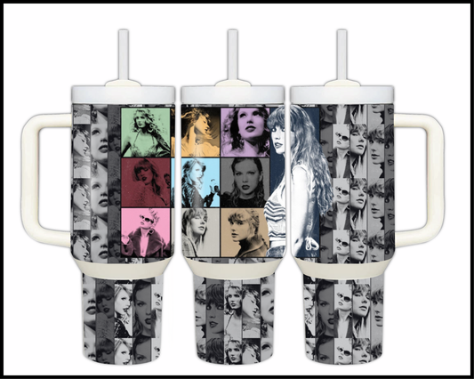 Taylor Swift Big Guzzler 40oz Stainless Steel Tumbler (005)
