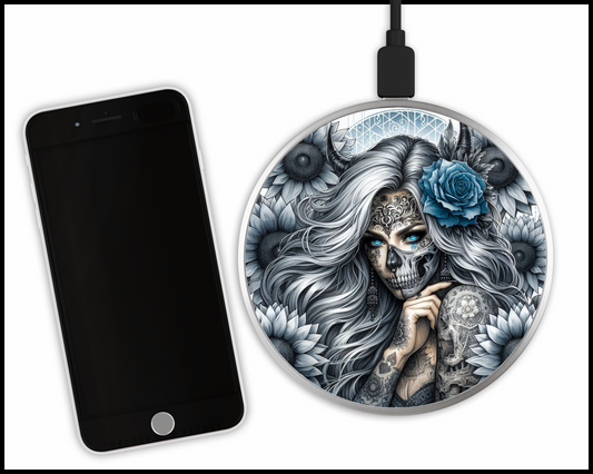 Mandala Woman Sublimated Wireless Phone Charger (193)