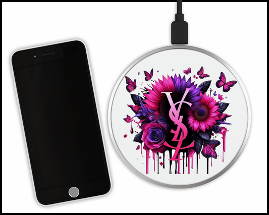 YSL Inspired Sublimated Wireless Phone Charger (345)