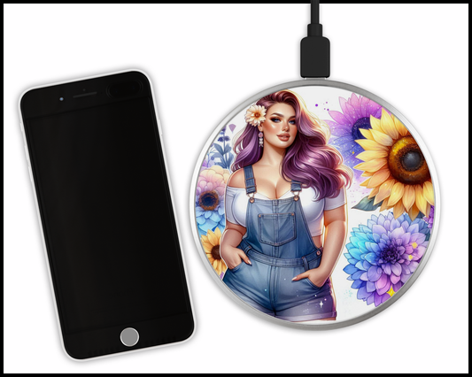 Curvy Is Sexy Sublimated Wireless Phone Charger (445)