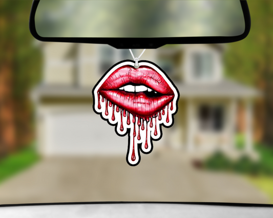 Hot Lips Car Air Freshener