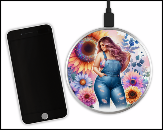 Curvy Is Sexy Sublimated Wireless Phone Charger (446)