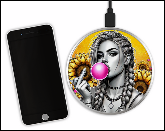 Sexy Bad Ars@ Sublimated Wireless Phone Charger (247)