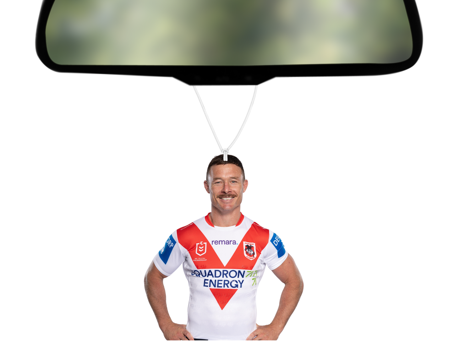 2026 Team Photo - Damien Cook Air Freshener