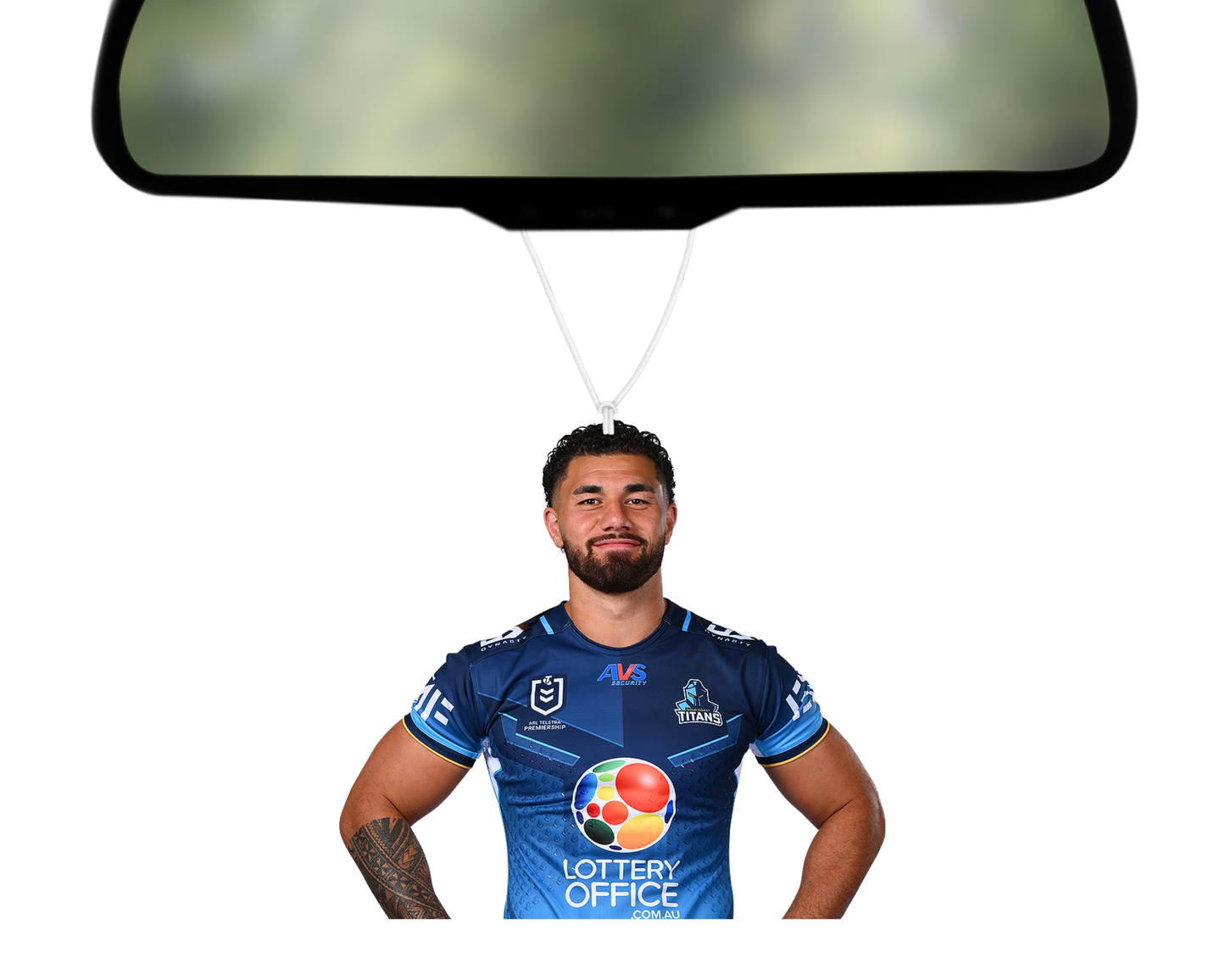 2026 Team Photo - Jojo Fifita Air Freshener