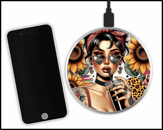 Sexy Bad Ars@ Sublimated Wireless Phone Charger (104)