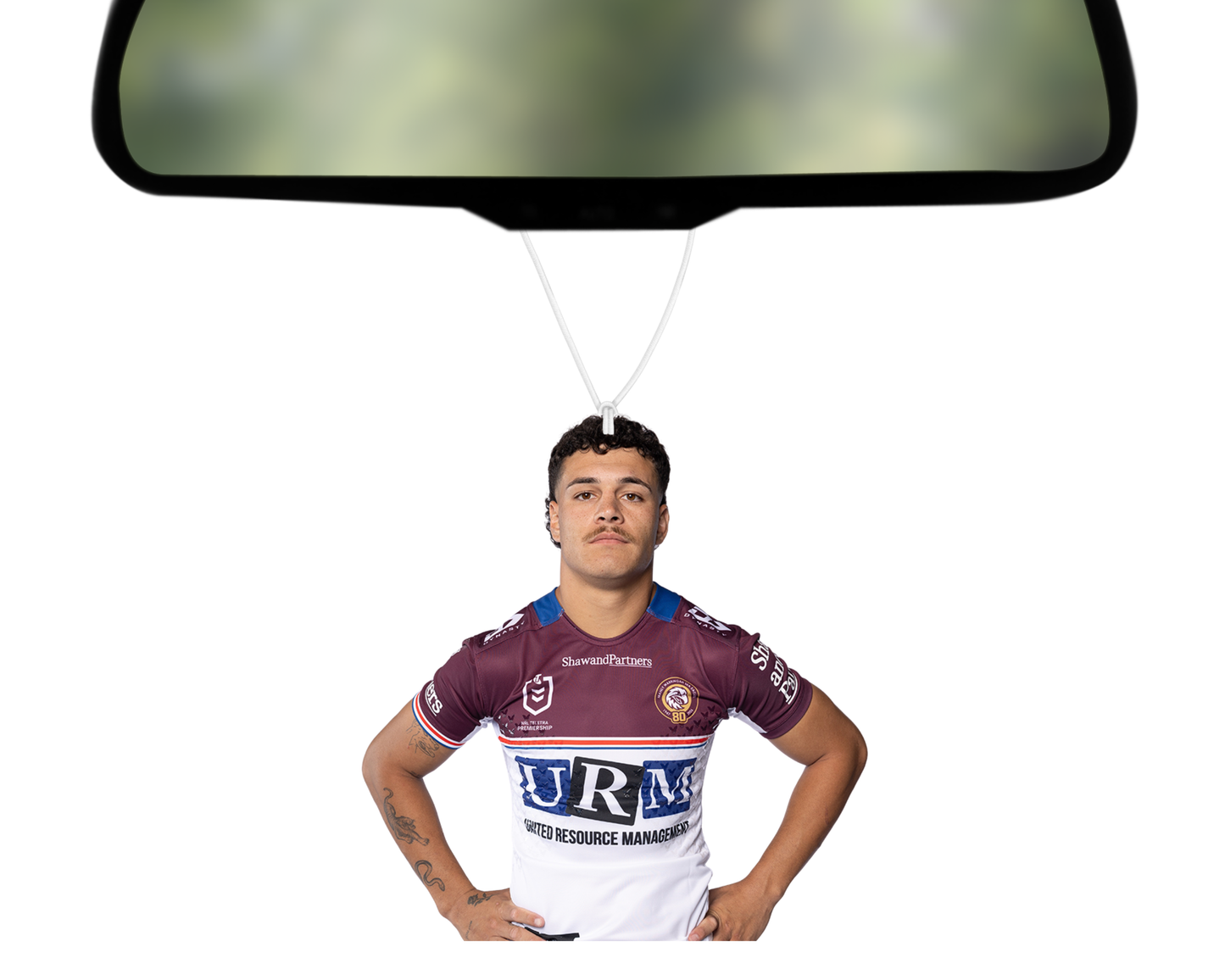 2026 Team Photo - Clayton Faulalo Air Freshener