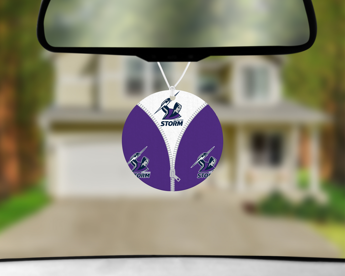 Melbourne Storm Zip Up Car Air Freshener