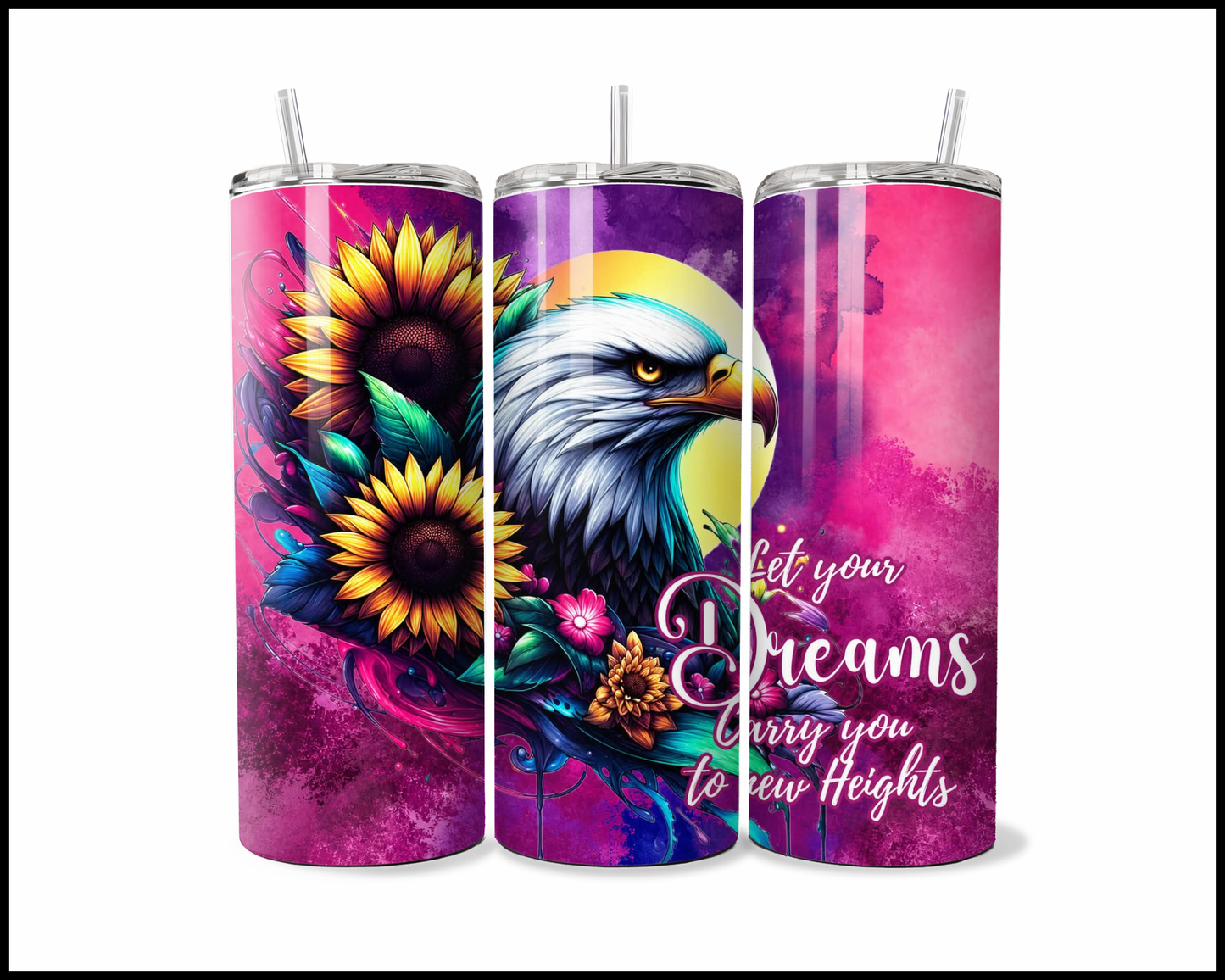 Let Your Dreams Bring You To New Heights Tumbler (5191