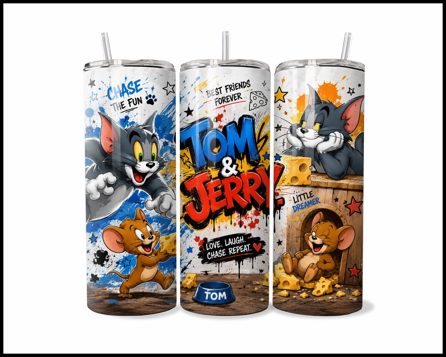 Love, Laugh, Chase, Repeat Tumbler (5196)