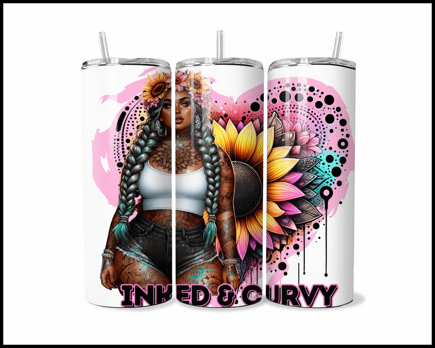 Inked & Curvy Tumbler (5198)