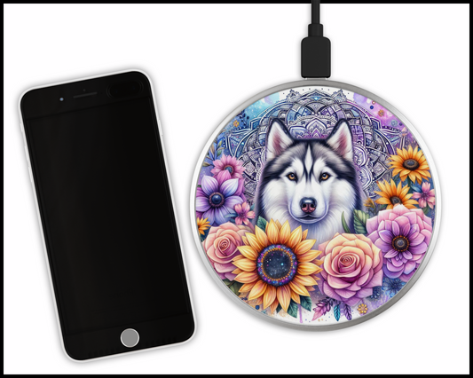 Husky Sublimated Wireless Phone Charger (051)