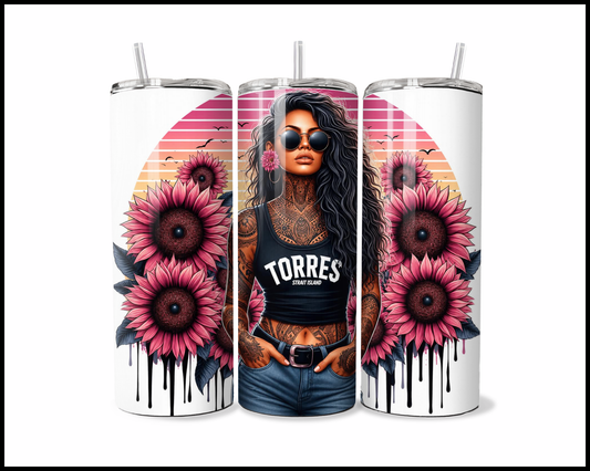 Island Girl - Torres Straight Island Tumbler (5204)