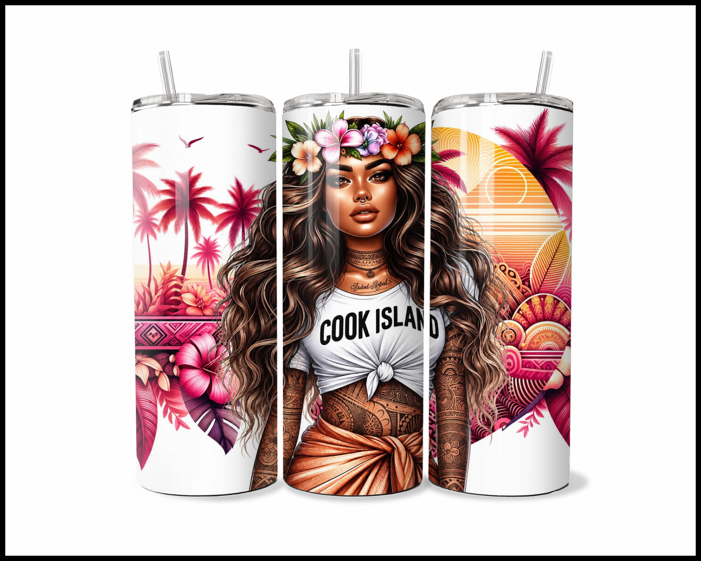 Island Girl - Cook Island Tumbler (5205)