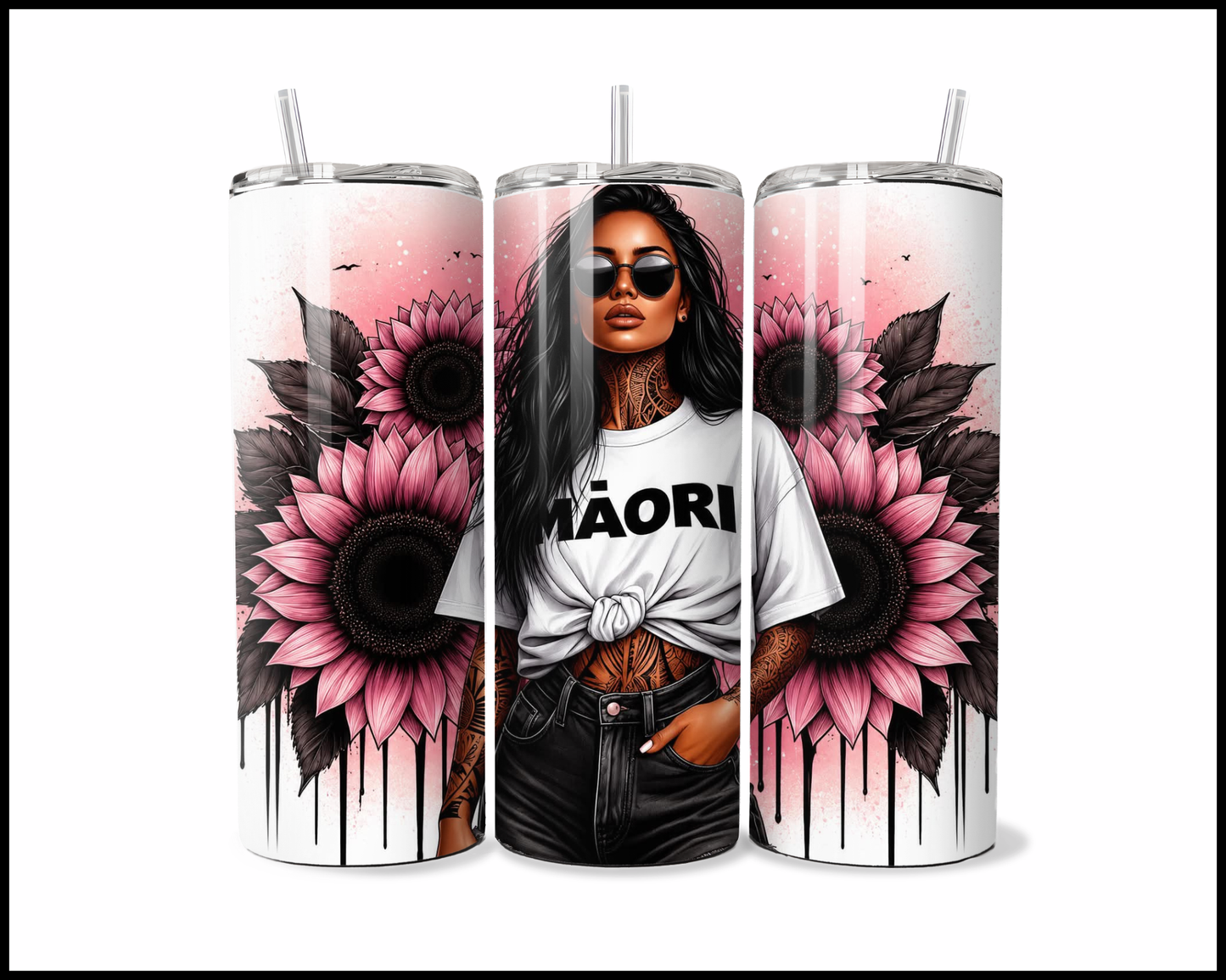 Island Girl - Maori Tumbler (5209)