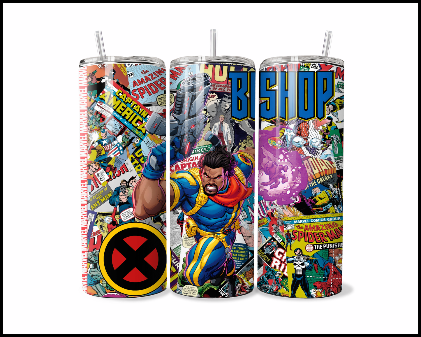 Time-Lost Trooper - Action-Packed Page-Turner Tumbler (5292)