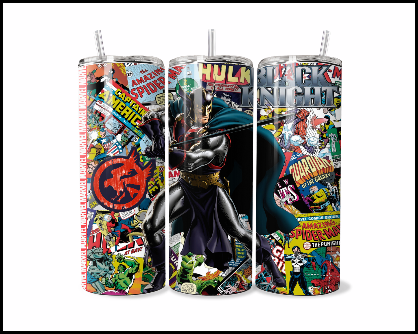 Crimsoncrest Combatant - Action-Packed Page-Turner Tumbler (5294)