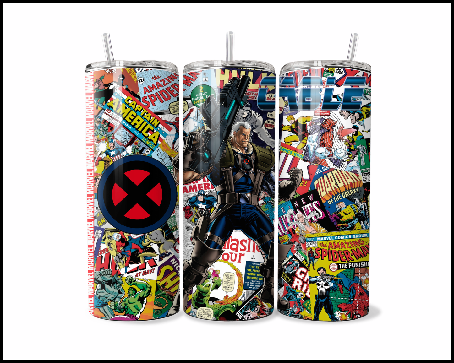 The Future-Force Vanguard - Action-Packed Page-Turner Tumbler (5298)