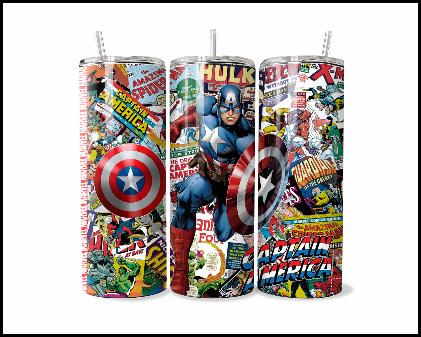 Patriot Commander - Action-Packed Page-Turner Tumbler (5299)