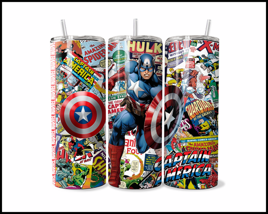 Patriot Commander - Action-Packed Page-Turner Tumbler (5299)