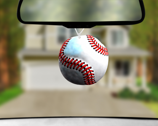 Baseball Car Air Freshener