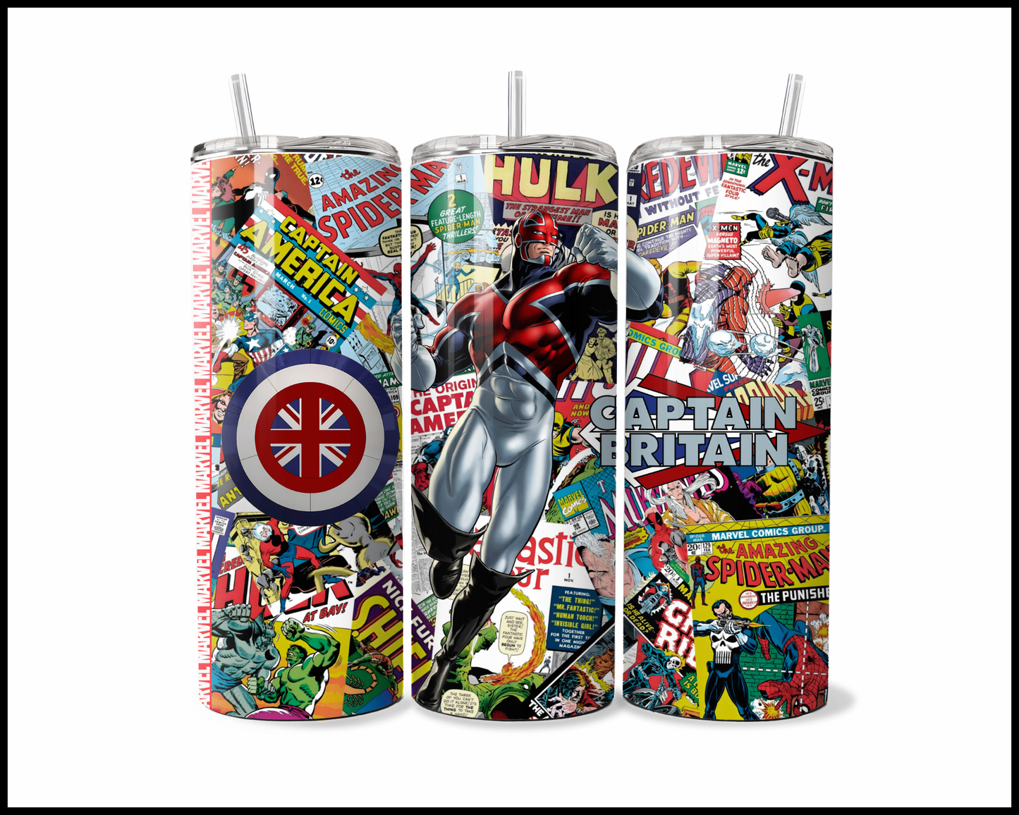 Britain's Patriot Commander - Action-Packed Page-Turner Tumbler (5300)