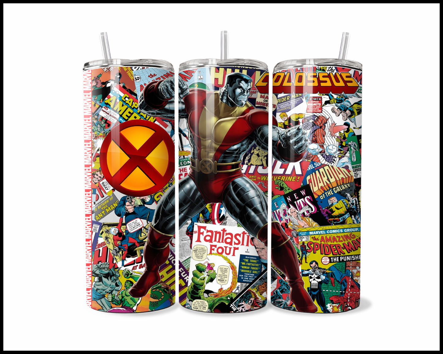Heavy-Metal Heavyweight - Action-Packed Page-Turner Tumbler (5302)