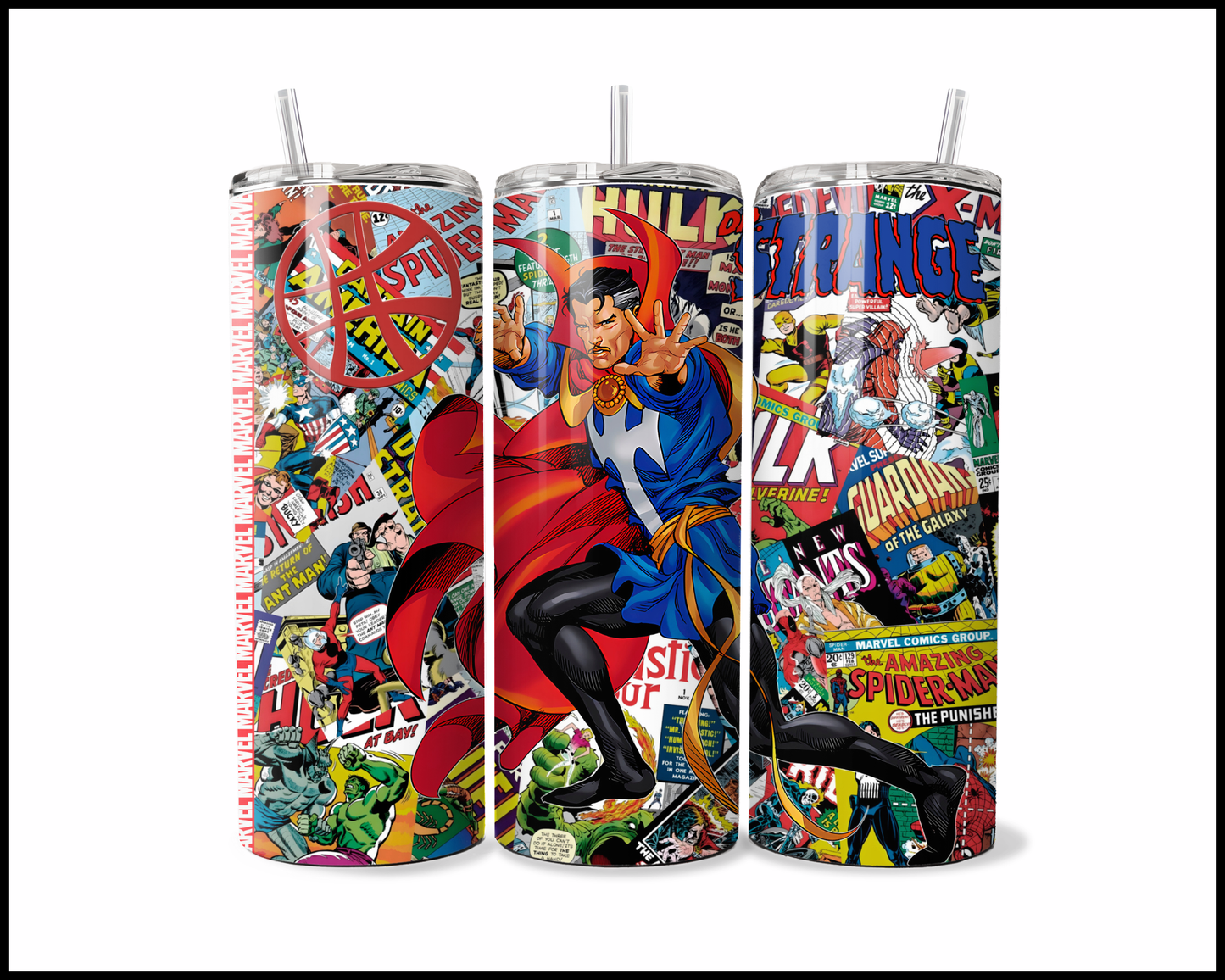 Cosmic Sorcerer - Action-Packed Page-Turner Tumbler (5307)