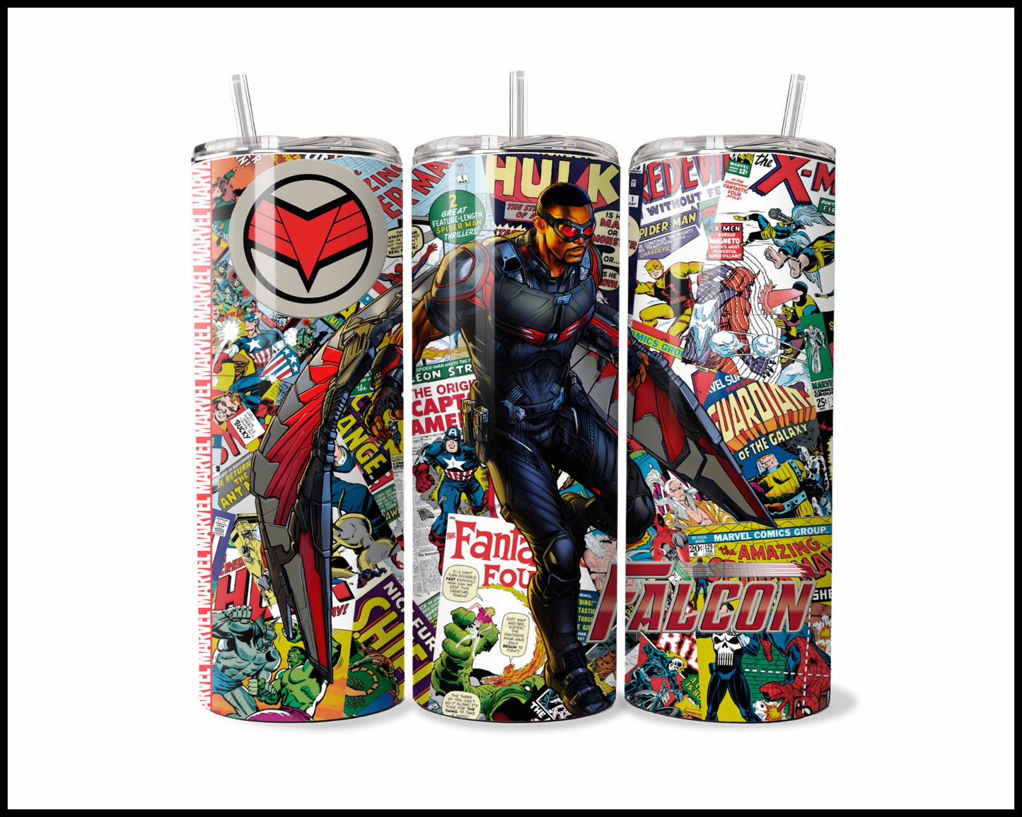 Red-Winged Raptor - Action-Packed Page-Turner Tumbler (5310)