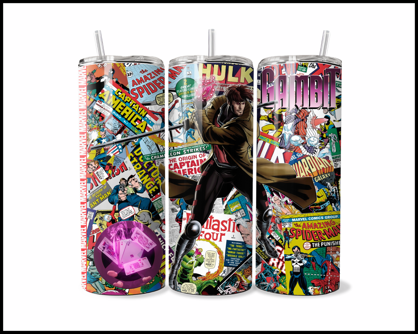 Kinetic Energy Kingpin - Action-Packed Page-Turner Tumbler (5312)