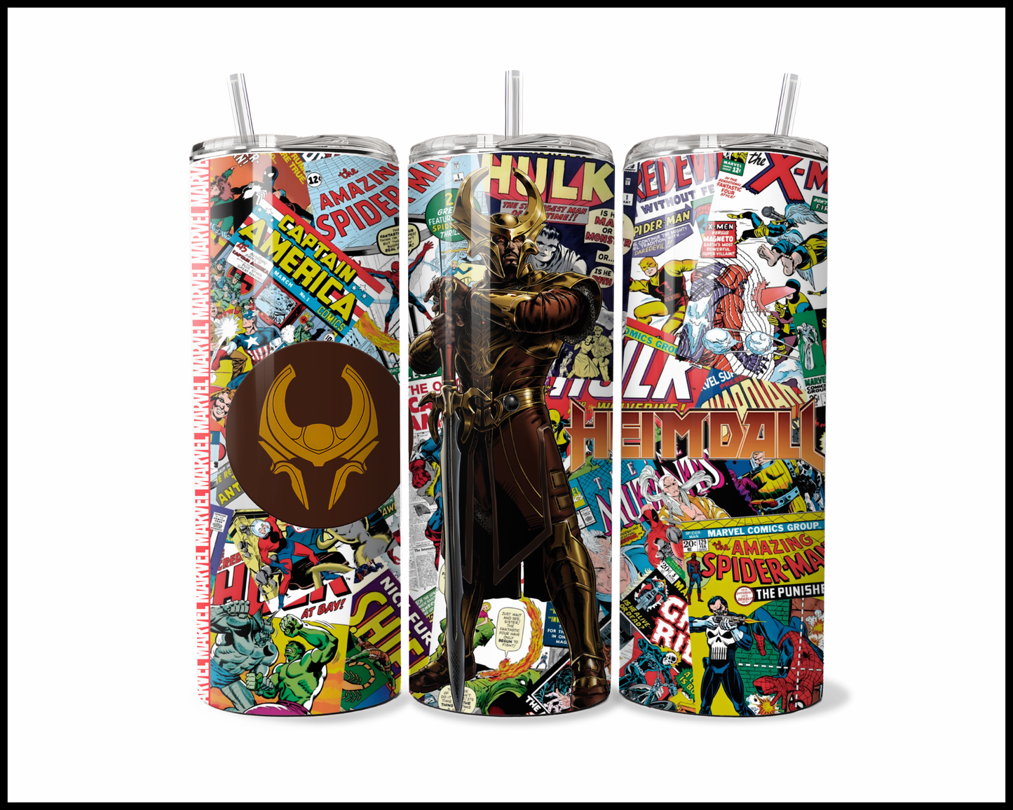 The Golden Gate Guardian - Action-Packed Page-Turner Tumbler (5317)