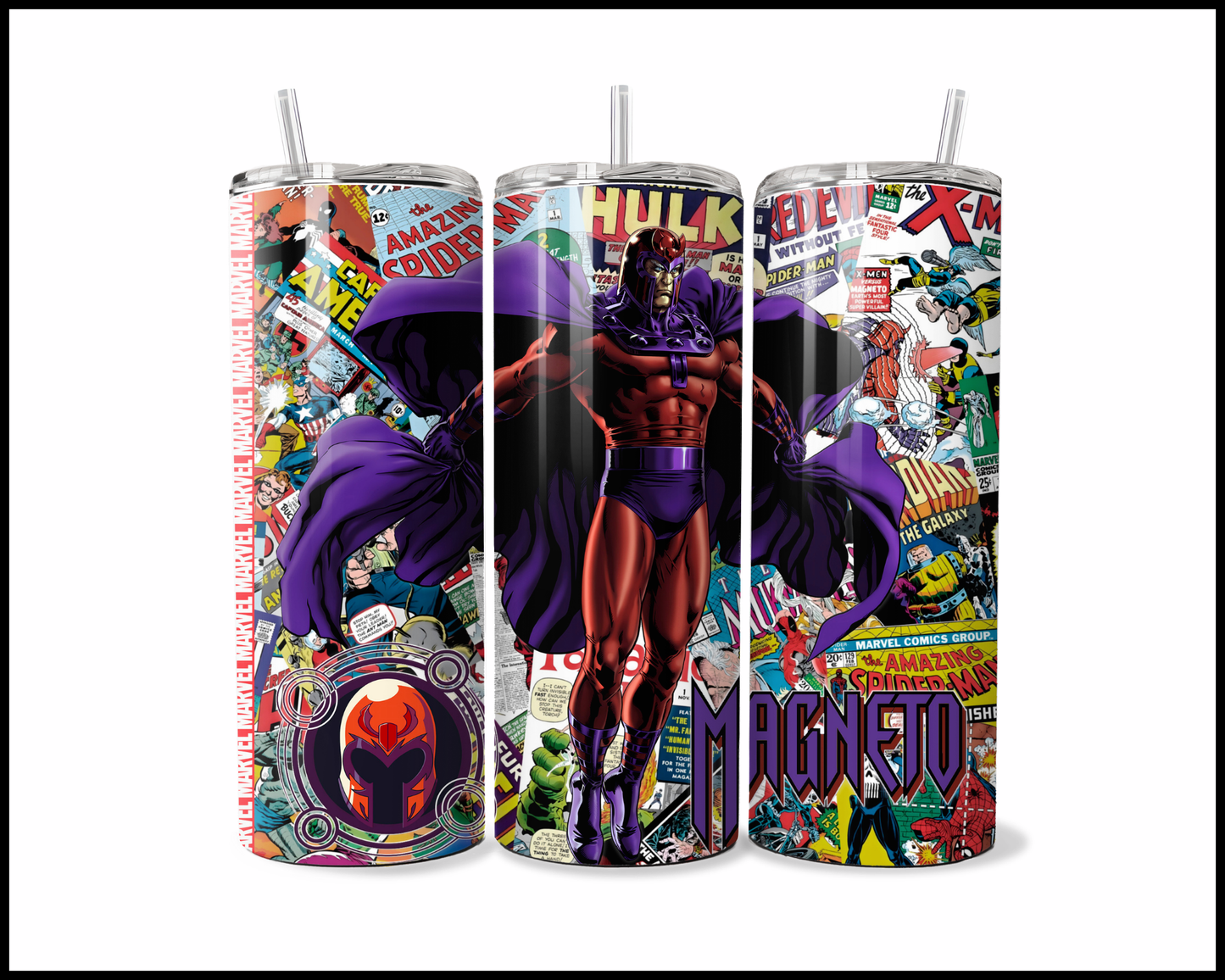 The Master of Magnetism - Action-Packed Page-Turner Tumbler (5332)